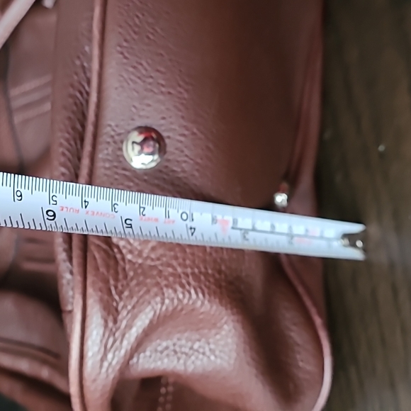 Vintage - B.Makowsky - leather hobo bag - Picture 11 of 12